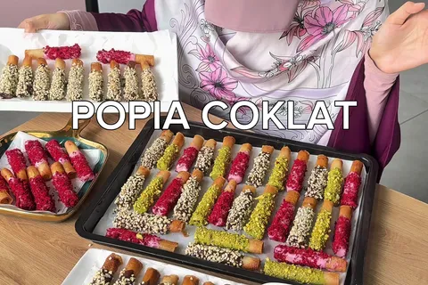 Popiah Coklat Crispy