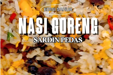 Nasi Goreng Sardin Pedas