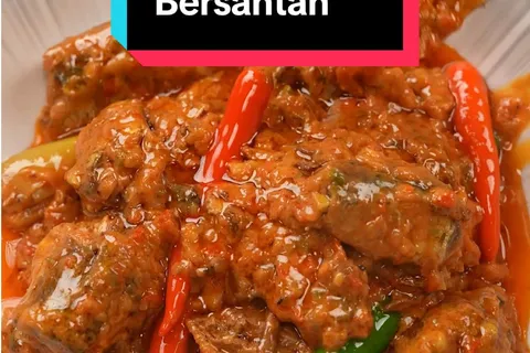 Sardin Tumis Bersantan dan Nasi Goreng Cili Kering
