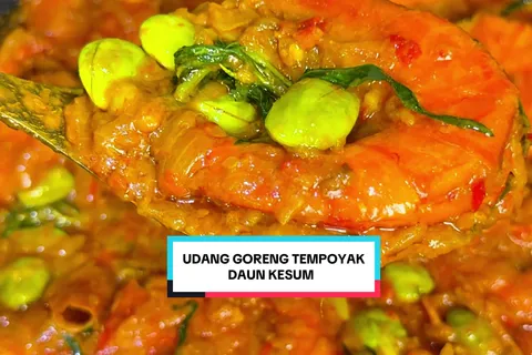 Udang Goreng Tempoyak Petai