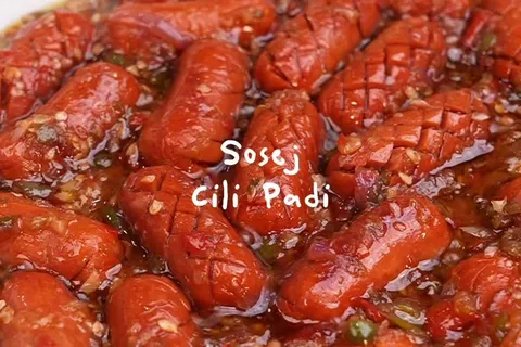 Sausage Masak Cili Padi