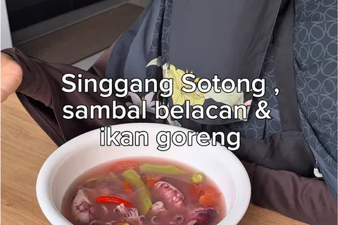 Singgang dengan Sotong Sambal