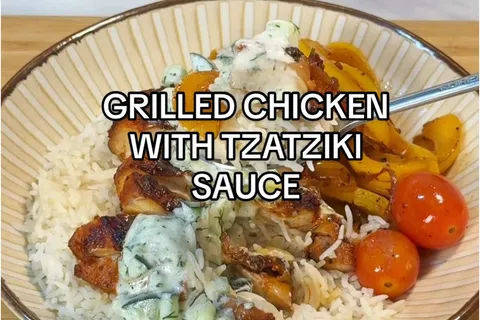 Grilled Chicken dengan Tzatziki