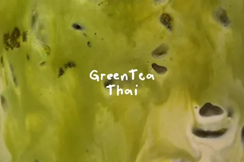 Air Cincang Green Tea