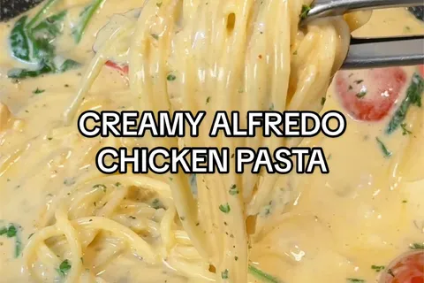 Creamy Chicken Alfredo Pasta