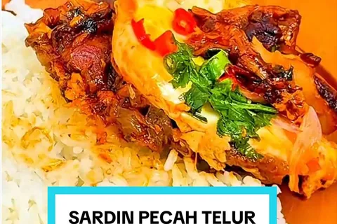 Sambal Sardin Pecah Telur