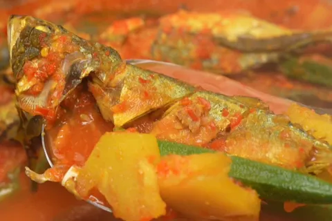 Ikan Asar Rebus