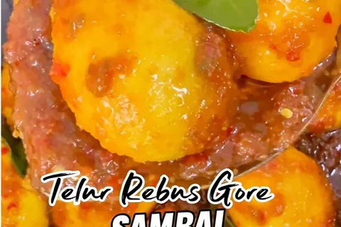 Sambal Hijau Telur Rebus