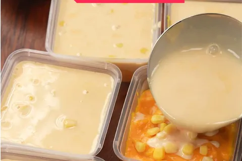 Puding Jagung Krimi Dengan Kuah Custard