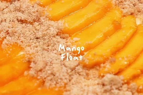 Mango Flute Dessert