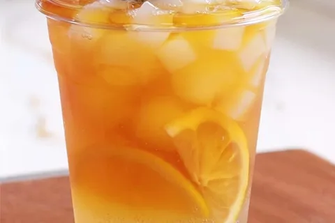 Golden Honey Lemon Fizz