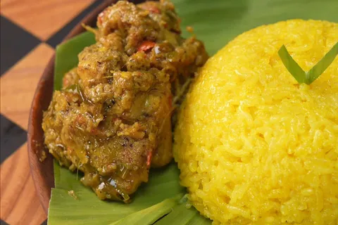 Pulut Kuning Rice Cooker