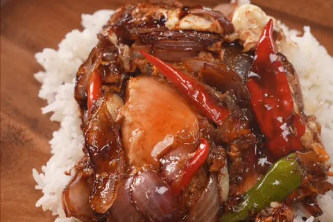 Telur Masak Kicap Pedas