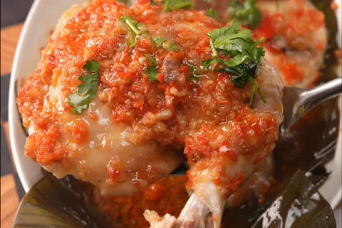 Ayam Kukus Sambal Pedas