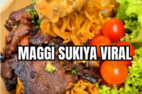 Maggi Sukiyaboi Homemade