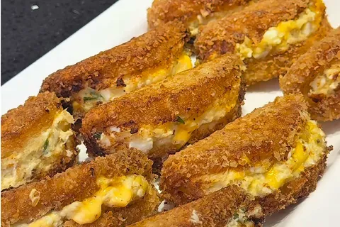 Cheesy Chicken Egg Crunch