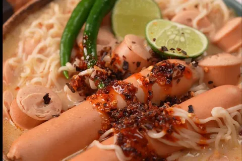 Mie Ayam Creamy Pedas