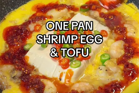 1 Pan Shrimp Egg Tofu
