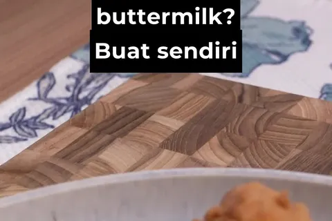 Buttermilk Buatan Sendiri