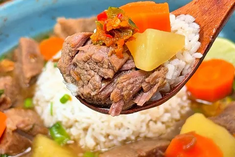 Sup Daging Tumis Darat
