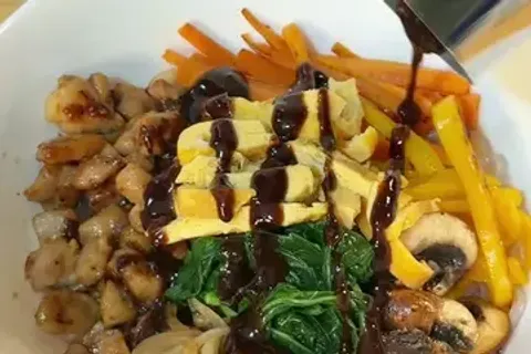 Japchae Ayam